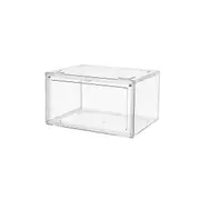 1pc Premium Sneaker Display Stackable Clear Acrylic Shoe Boxes