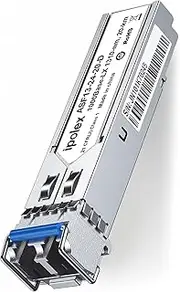 ipolex 1.25G SFP Transceiver, 1000Base-LX 1310nm 20km Singlemode LC Mini-Gbic Module Compatible with HP-ProCurve J4859A/ J4859B/ J4859C/ J4859D. 1-Pack.