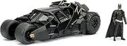 Jada Metal Batmobile with Batman Dc Figure, Pack of 1, Black