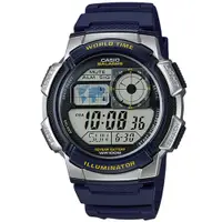 在飛比找PChome24h購物優惠-CASIO 10年電力運動數位潮流腕錶AE-1000W-2A