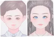 Makeup Practice Face Board Stencils 2 Pcs Kids Face Paint Stencils Training Mannequin Face Silicone Artistic Skill