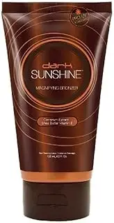 Designer Skin Dark Sunshine Magnifying Bronzer Sunbed Tanning Lotion with Cinnamon Extract 130ml