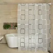 Modern Shower Curtain Starfish Partition Waterproof Mildew PEVA Bathroom Curtain