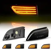Turn Signal Lights for Volvo XC60 2008-2013 Car Turn Signal Blinker Indicator Lamps Amber OEM#31217289 2Pcs Canbus LED Dynamic Side Mirror Lights Turn Signal Lights
