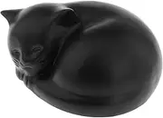 Generic Sleeping Cat Pet Urn Memorial Keepsake Box Remembrance Funeral Urn for Outdoor Mantel
