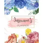 JASMINE’’S PLANNER: MONTHLY PLANNER 3 YEARS JANUARY - DECEMBER 2020-2022 - MONTHLY VIEW - CALENDAR VIEWS FLORAL COVER - SUNDAY START