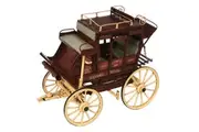 Boyle Cobb and Co Coach 30cm Ornament Handmade Standing Vintage Home Room Decor