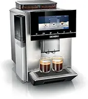 [SIEMENS] fully automatic coffee machine, EQ900 plus, dualBean system, baristaMode, eGrinder, beanIdent System, 6.8" iSelect display, Home Connect app, stainless steel,