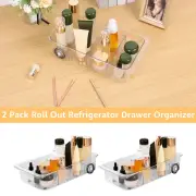 Clear Fridge Organizers with Wheels Fridge Storage Container with tyPgW