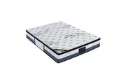 Single Mattress Latex Pillow Top Pocket Spring Foam Medium Firm Bed