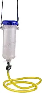 PRAZTECH® Auxiliary Fuel Tank Balancing Carb Carburettor | Average Testing Bottle | Workshop Tool Fuel Feed Petrol Bottle Tank | Motorbike Mechanic Workshop | Servicing Tuning Tune Up