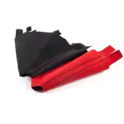 HYBRID RACING ALCANTARA SHIFT BOOT (22+ HONDA CIVIC) Red Stitch