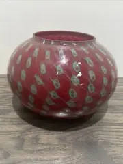 Vietri Marcato Glass Round Vase
