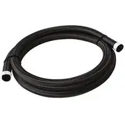 Aeroflow 111 Series Black Braided Cover1.77-1.97" 45-50Mm 6 Metres - AF111-050-6MBLK