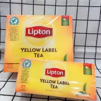 在飛比找蝦皮購物優惠-立頓 Lipton 紅茶包 100入 25入