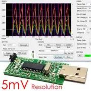 iCP12 - usbStick (6 Ch. Analog USB DAQ Oscilloscope Unlimited Logger IO Control)
