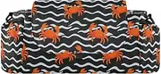 miaozhen Cartoon Orange Crab Wave Pattern stroller organizer diaper bag diaper caddy organizer nipple accesorios para coches de bebes accesorios para coche de