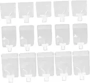 Healeved 24 Pcs Portable Emulsion Containers Reusable Travel Pouches for Shampoo Lotion and Creams Lightweight Leakproof Squeeze Bags for Vacation Camping and Business Travel