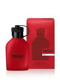 在飛比找Yahoo!奇摩拍賣優惠-HUGO BOSS RED 紅 男性淡香水/1瓶/ 75ml