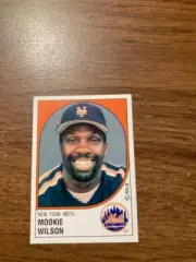 1988 Panini Album Stickers Mookie Wilson Mets #348