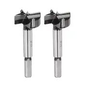 2pcs Forstner Drill Bit 35mm (1-3/8") K30/C1 Carbide Wood Hinge Hole Opener