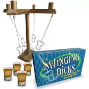 Little Genie Productions 84959: Swinging Dicks Ring Toss Drinking Game