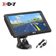 XGODY 7 Inch Truck GPS Navigation Car Sat Nav Amblunce BUS Navigator Free AU Map