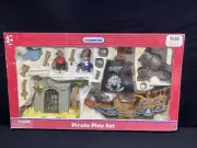 Toy Pirate Ship Vintage Kid Connection Play Set Pirates