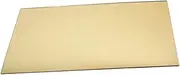 SWOOMEY Guitar Pickguard Material Sheets Acoustic Guitar Mirror Material Gold Tone 3ply Self-adhesive Scratch Proof for Diy
