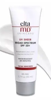 ELTA MD UV Sheer Broad Spectrum SPF 50+ 1.7fl oz/50ml EXP 6/2026