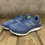 『 SLW 』M680CN7 男 NEW BALANCE 680系列 網布 寬楦 慢跑鞋 藍色 33