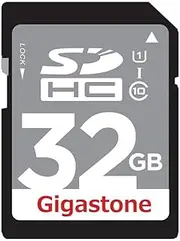 Gigastone 32GB SD Card UHS-I U1 Class 10 SDHC Memory Card High Speed Full HD Video Canon Nikon Sony Pentax Kodak Olympus Panasonic Digital Camera