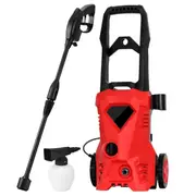 Advwin 3500PSI High Pressure Washer Electric Spray Gun Machine Adjustable High Pressure Spray Gun (2000 Watts, 240 Bar, 6m High Pressure Hose, Red)