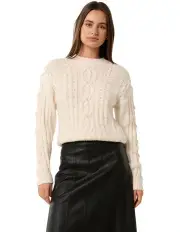 [Forever New] Marie Pearl Embellished Sweater in White