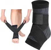 Ankle Brace Support Compression Sleeve Strap Pain Relief Sprained Tendon Foot AU