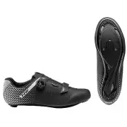 Northwave Core Plus 2 Black / Silver Road Cycling Shoes