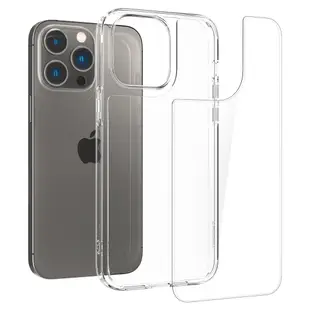 Spigen iPhone 14/13/Plus/Pro/ Pro Max_Quartz Hybrid防爆玻璃殼_官旗店