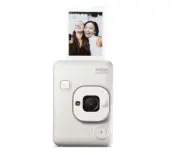 Fujifilm Instax Mini LiPlay Misty White Hybrid Instant Camera
