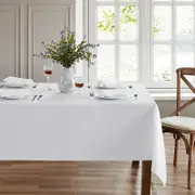 Elrene Home Fashions Alison Hemstitch Tablecloth, 52 x 70