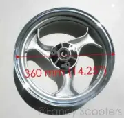 13" ALUMINUM FRONT DISC TYPE RIM MAX 1350N MT3.50 X J13 FOR 130/60-13 TIRE