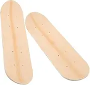 ERINGOGO 2pcs Blank Skateboard Decks for Wall Art Wooden Skateboard Blanks for Graffiti for Boys and for Birthdays and Special Occasions