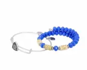 Alex & Ani Navy Vessel Set of 2 Bracelet Set - NEW