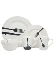 Godinger 16pc Acme Dinnerware Set