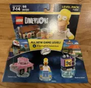 LEGO DIMENSIONS 71202 - THE SIMPSONS HOMER - LEVEL PACK - BRAND NEW!! SEALED!!