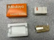 MITUTOYO .132" Rectangular Steel Gage Gauge Block 611172-221 0E Made in JAPAN