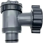 XhWser Plunger Valve Connection for Above Ground Pool Filter Pump On Off Plunger Valve Compatible with Intex