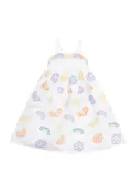 Stella Mccartney Kids Floral-embroidered Linen-blend Dress (3-12 Years) - White - 06YR (6 Years) 06YR (6 years)