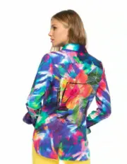Robert Graham Women's Limited Edition The Villa Denise Stretch Cotton Shirt