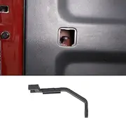 Tailgate Emergency Locks Holder Compatible with Toyot@ FJ Cruiser 2007-2021, Rear Door Panel Forced Door Opening Switch Bracket Accessories(Black)