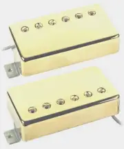 Seymour Duncan SH-18 Whole Lotta Humbucker Gold Covers ( SHIPS WORLDWIDE )